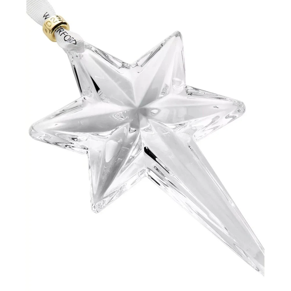 Waterford 2025 Annual Snowstar Crystal Christmas Ornament Holiday Decor